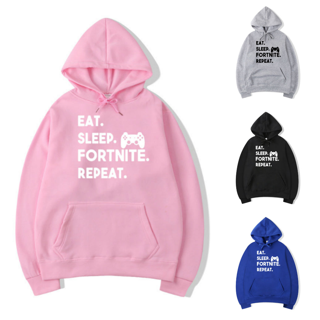 Pink fortnite online hoodie