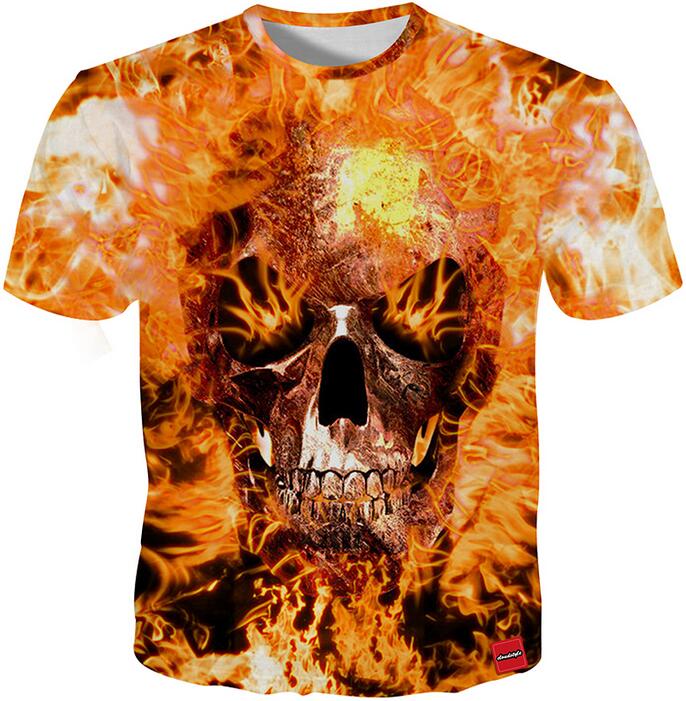 3D Skull - Save 35% ONLY TODAY - outfitshirt