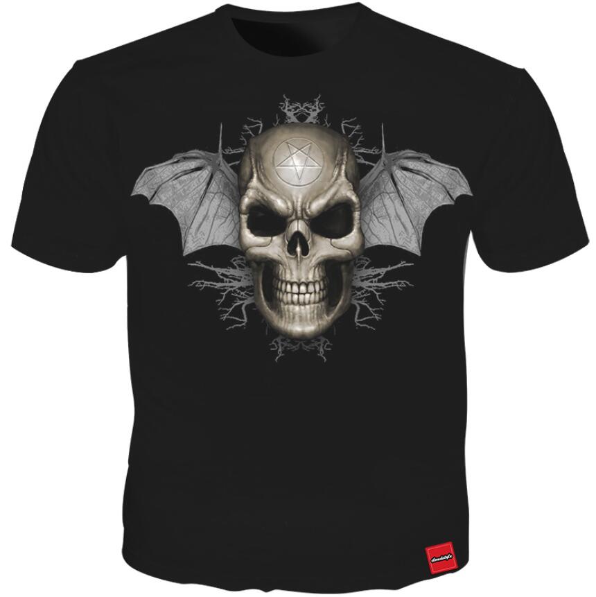 Skull Wings Crem SS Tee Men Rebel Spirit - outfitshirt