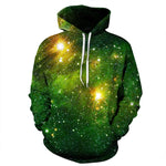 GREEN GALAXY HOODIE - outfitshirt