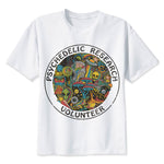 'Psychedelic Research Volunteer' Ringer Shirt - outfitshirt