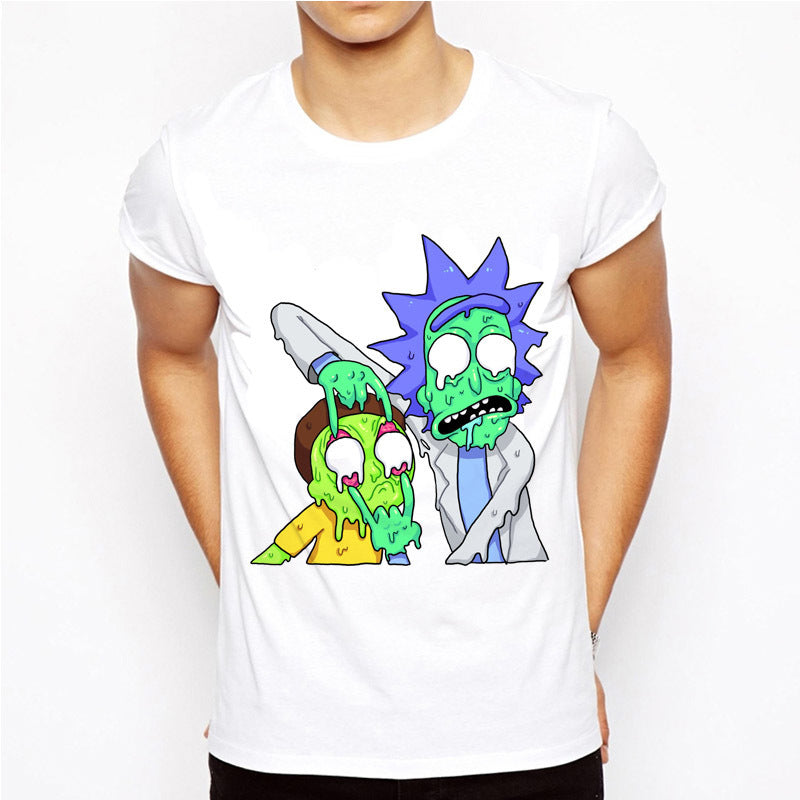 Crazy Shit Rick & Morty Psychedelic T-Shirt - outfitshirt