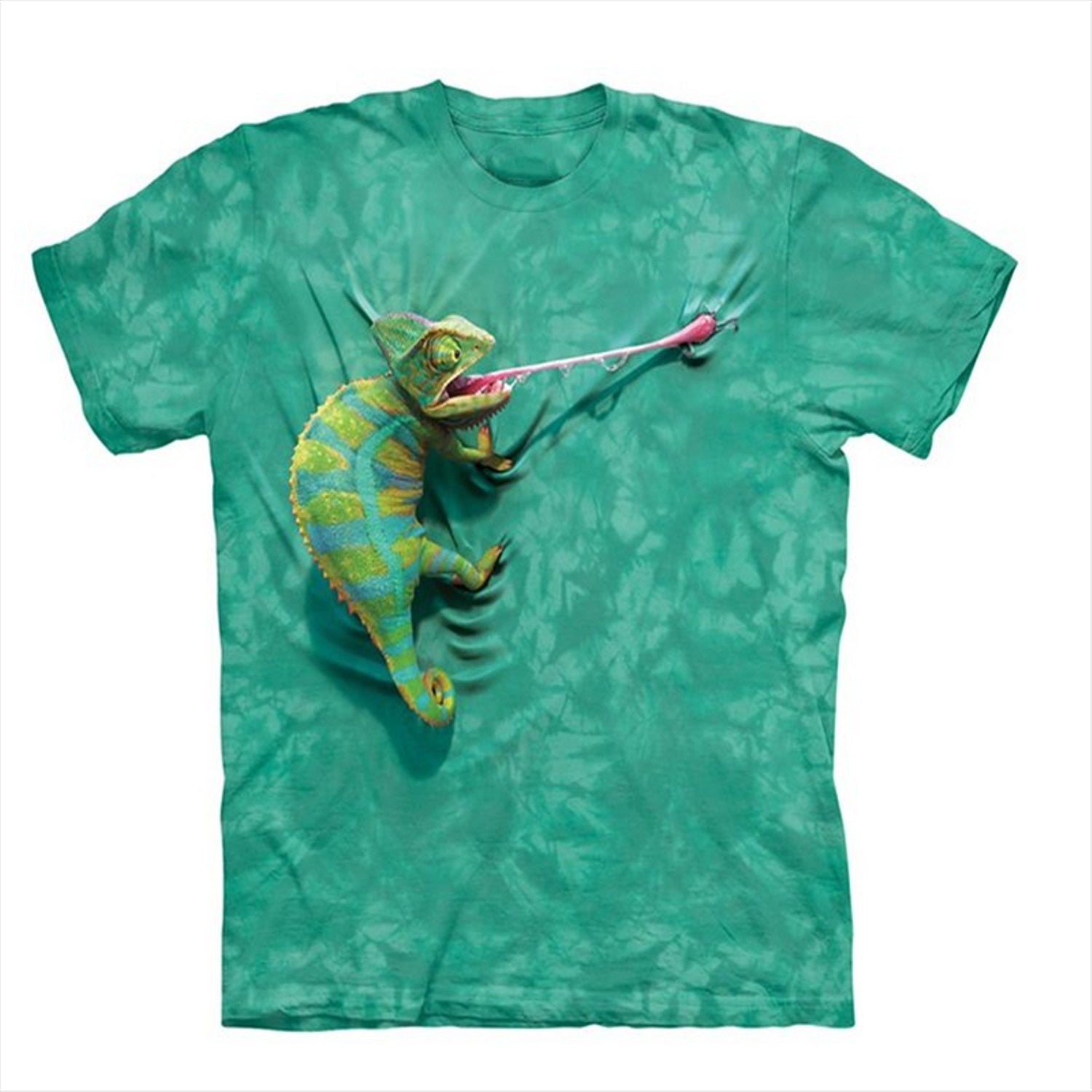 3D Climbing Chameleon Shirt - outfitshirt