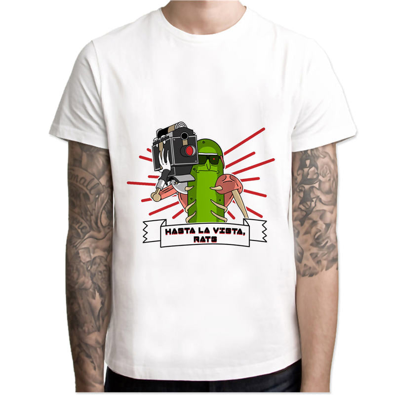 Hasta La Vista Rats Pickle Rick T-Shirt - outfitshirt