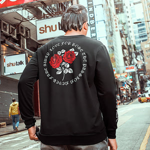 Dark Boy - Rose Flower - outfitshirt