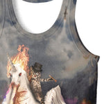 Fire Cute Cat Tank Tops - outfitshirt
