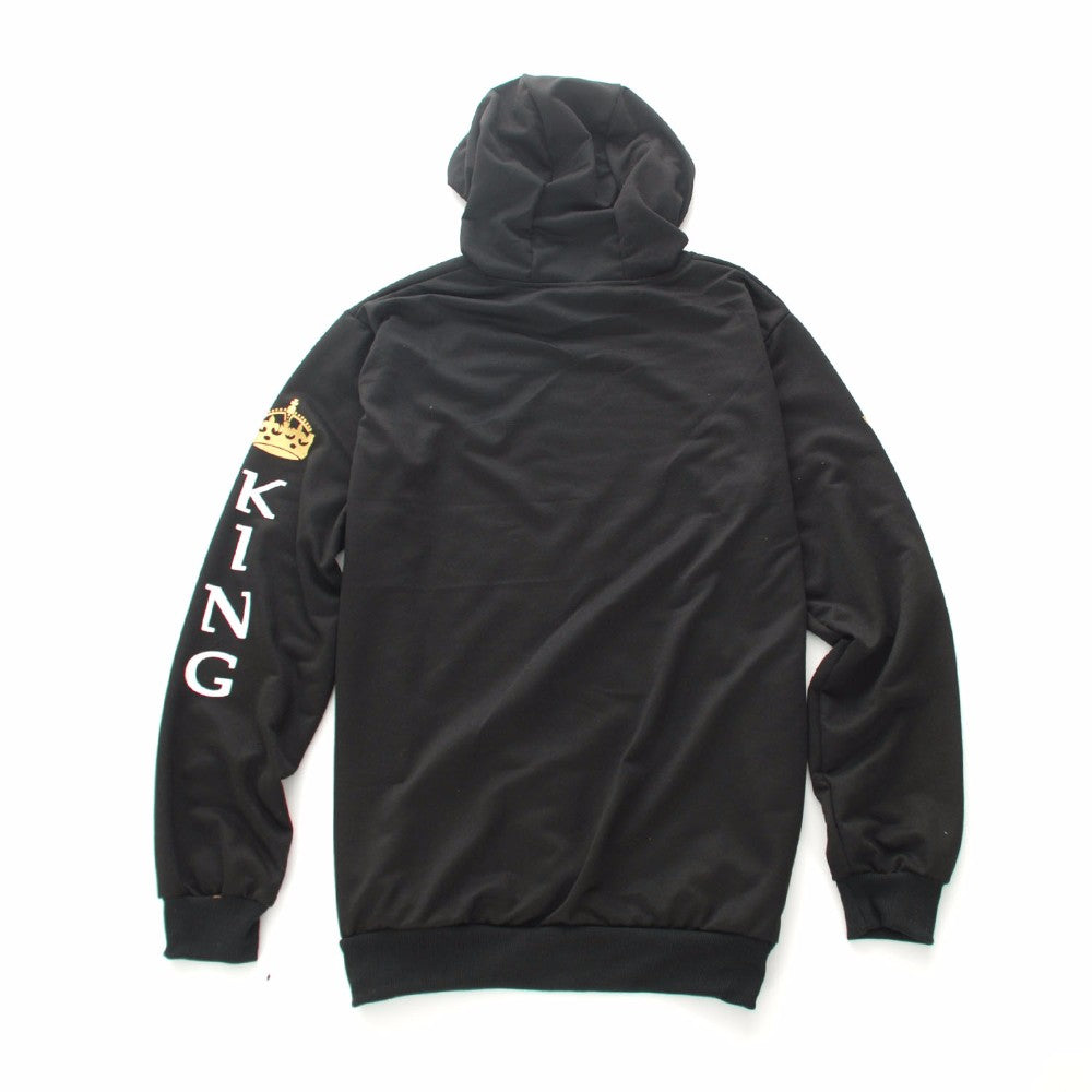 King Queen Crown Hoodies - outfitshirt