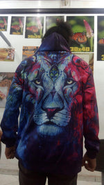 Paisley Flowers Lion 3D Hoodies - outfitshirt