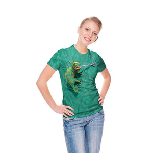 3D Climbing Chameleon Shirt - outfitshirt