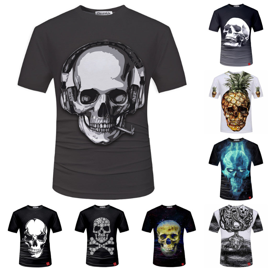 3D Skull - Save 35% ONLY TODAY - outfitshirt