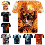 Skull 3D - outfitshirt