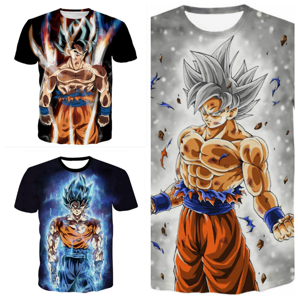 Dragon Ball 3D Goku Tshirt - outfitshirt