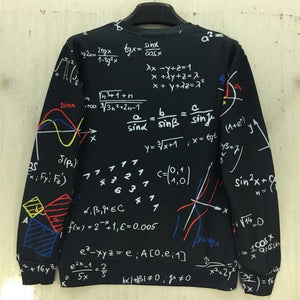 Math science Graphic 3D Einstein Hoodies - outfitshirt