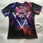 Cat Galaxy Space 3D SHIRTS - outfitshirt