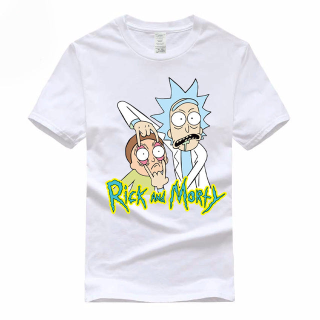 Cartoon Rick and Morty T-shirt - outfitshirt