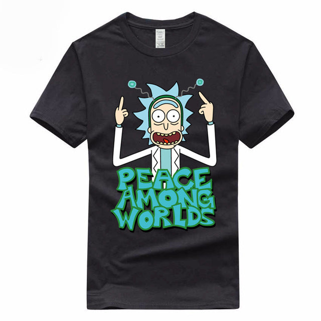 Cartoon Rick and Morty T-shirt - outfitshirt