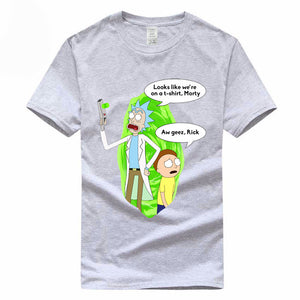 Cartoon Rick and Morty T-shirt - outfitshirt