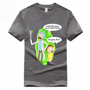 Cartoon Rick and Morty T-shirt - outfitshirt