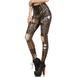 MECHANICAL GEARS LEGGINGS - outfitshirt