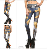 MECHANICAL GEARS LEGGINGS - outfitshirt