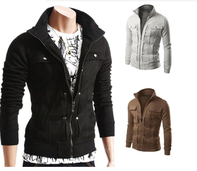 Cardigan Multi Button Hoodies - outfitshirt