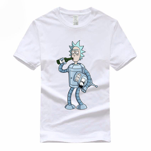 Cartoon Rick and Morty T-shirt - outfitshirt