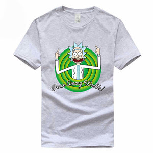 Cartoon Rick and Morty T-shirt - outfitshirt