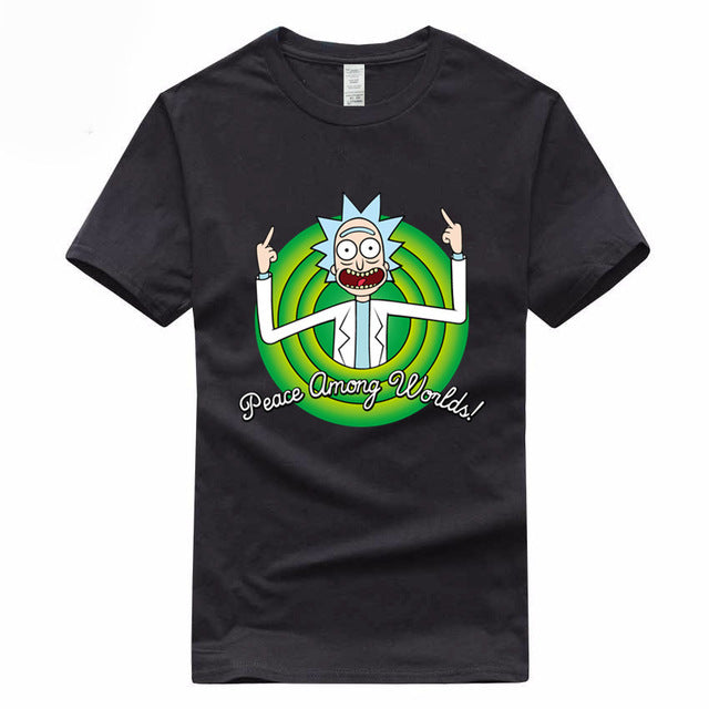 Cartoon Rick and Morty T-shirt - outfitshirt