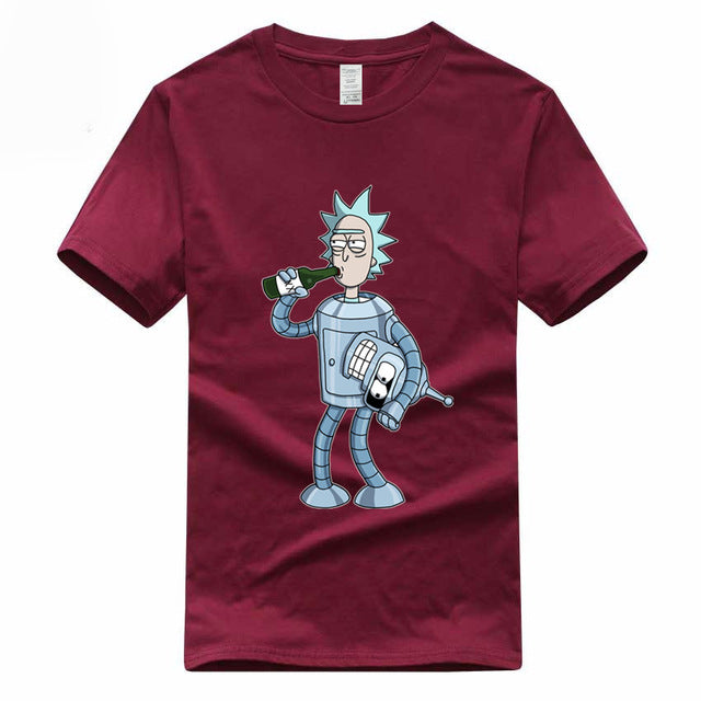 Cartoon Rick and Morty T-shirt - outfitshirt