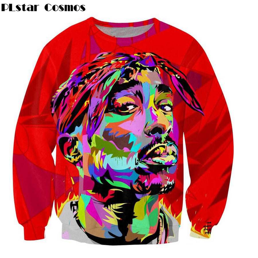 rapper 2pac tupac/Biggie Smalls 3D Print Sportswear Unisex pullovers - outfitshirt