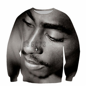 rapper 2pac tupac/Biggie Smalls 3D Print Sportswear Unisex pullovers - outfitshirt