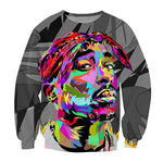 rapper 2pac tupac/Biggie Smalls 3D Print Sportswear Unisex pullovers - outfitshirt