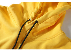 Cross Sweatshirt Yellow Back Pullover Hoodie - outfitshirt