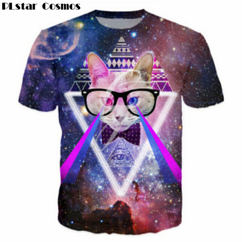 Cat Galaxy Space 3D SHIRTS - outfitshirt