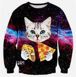 3D CAT HOODIE - outfitshirt