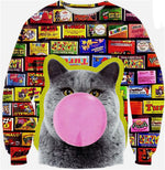 3D CAT HOODIE - outfitshirt