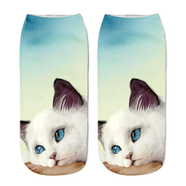 Cat Socks 3D - outfitshirt