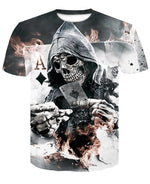 Skull 3D - outfitshirt