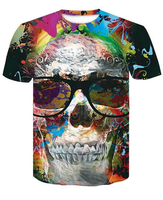 Skull 3D - outfitshirt