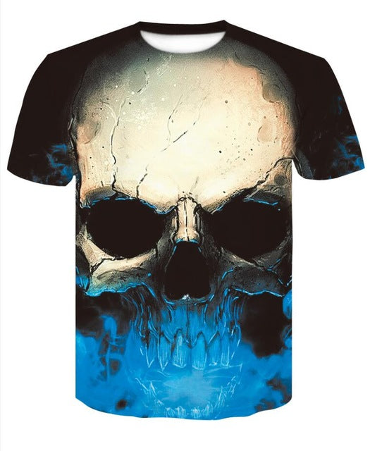 Skull 3D - outfitshirt