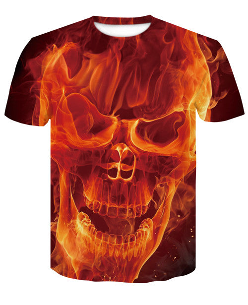 Skull 3D - outfitshirt