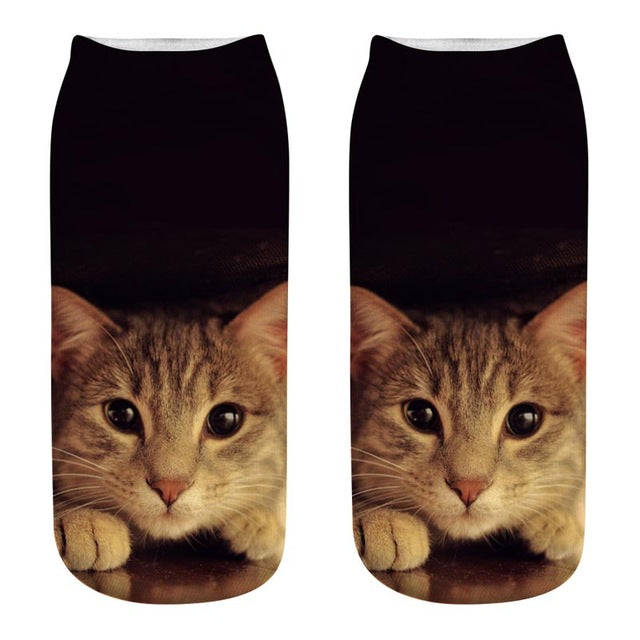 Cat Socks 3D - outfitshirt