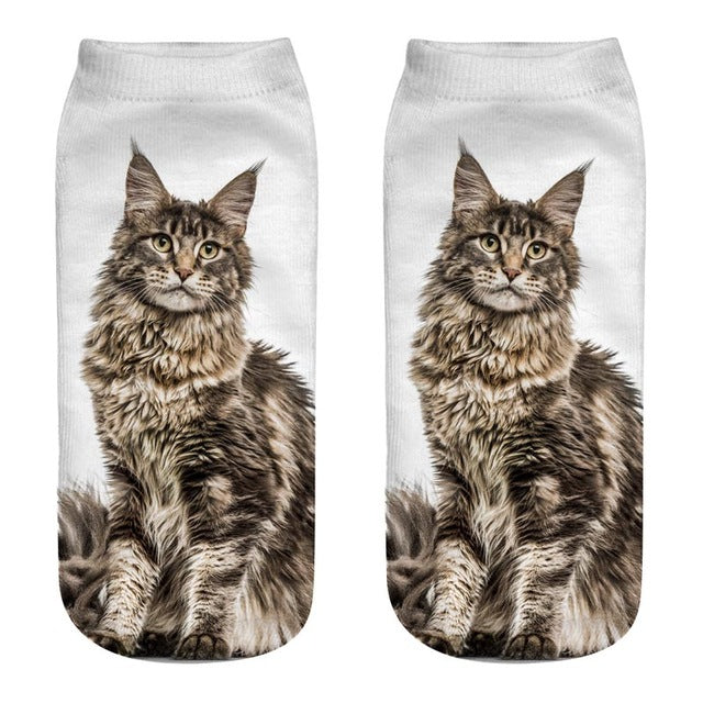 Cat Socks 3D - outfitshirt