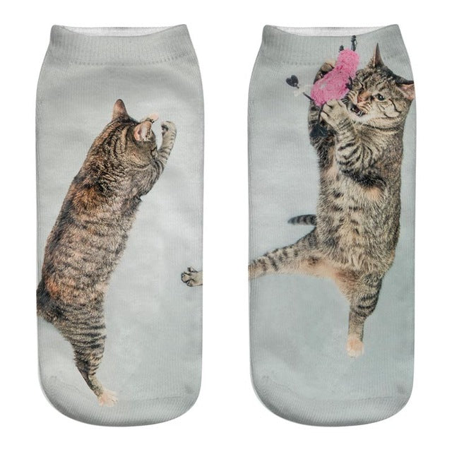 Cat Socks 3D - outfitshirt