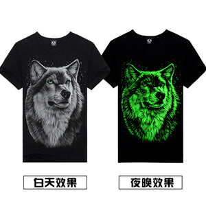 3D Men's wolf T shirt - outfitshirt