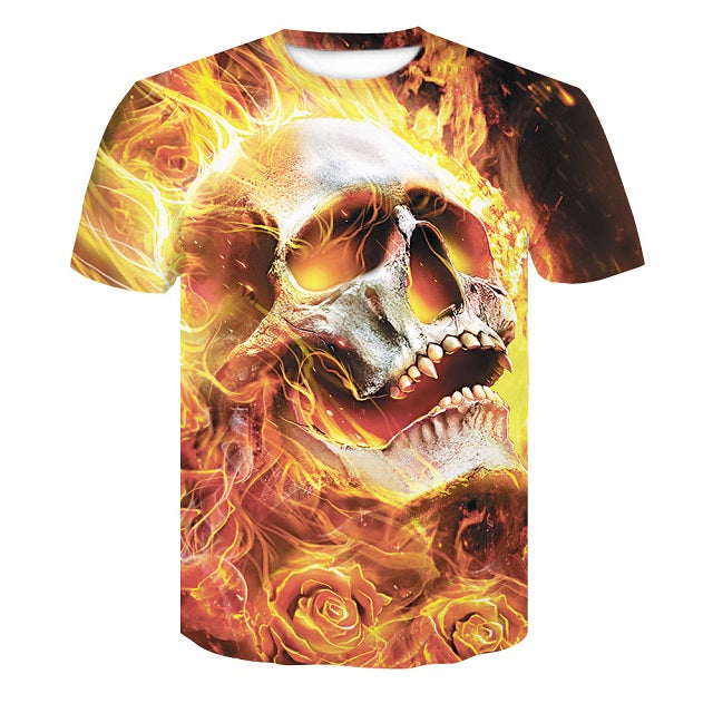 Skull 3D - outfitshirt