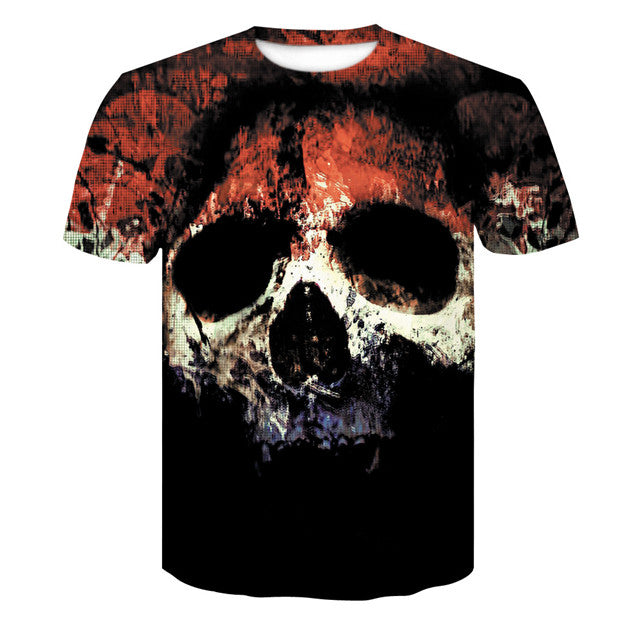 Skull 3D - outfitshirt