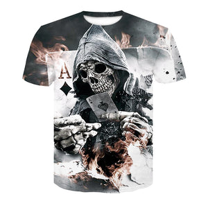 Skull Poker - outfitshirt