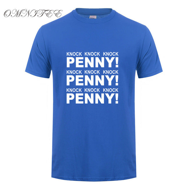 Fashion Sheldon Cooper Penny Men T Shirt - The Big Bang Theory - outfitshirt