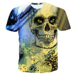 3D Color SKULL Daily sale - Save 35% ONLY TODAY Color Skull 3D T-Shirt - outfitshirt